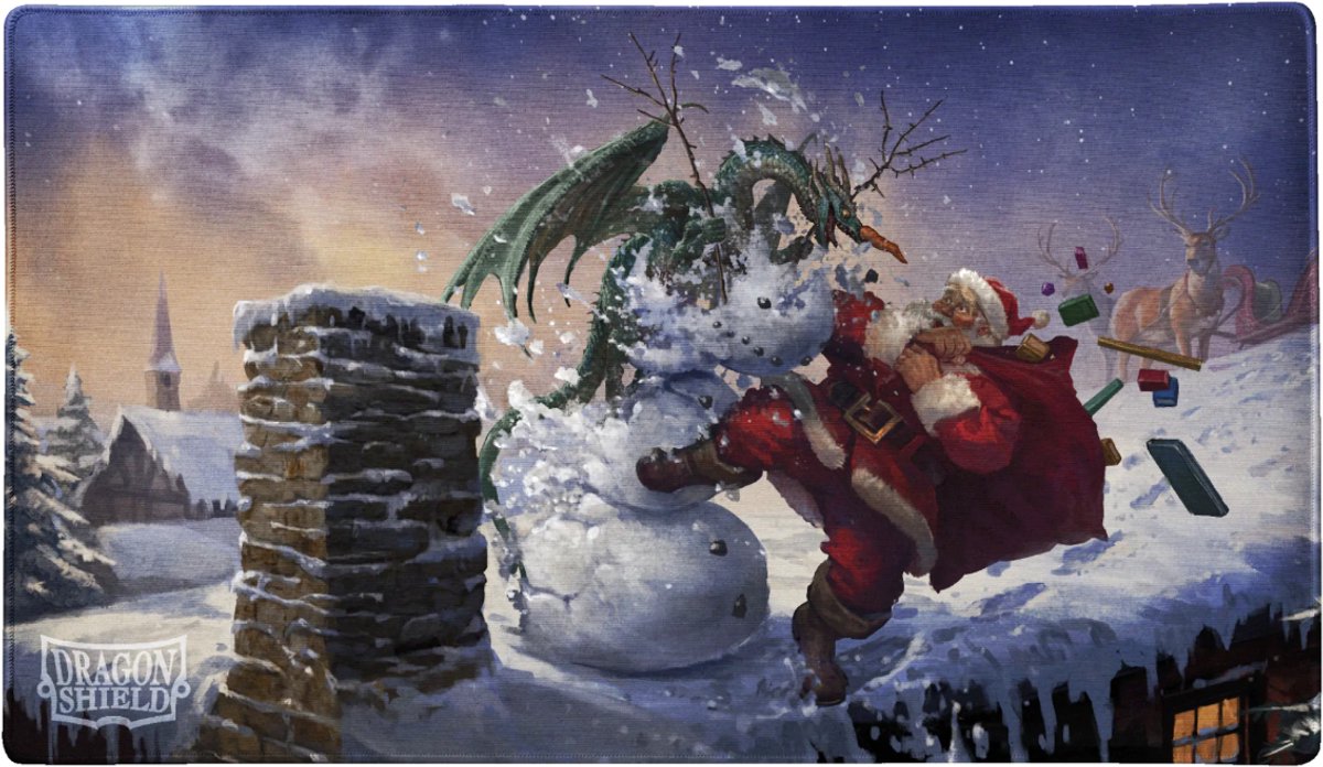 Dragonshield Playmat & Tube Christmas 2025
