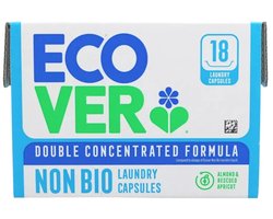 Ecover - Wascapsules Universal Almond & Rescued Apricot - 8 x 18 stuks - Voordeelverpakking