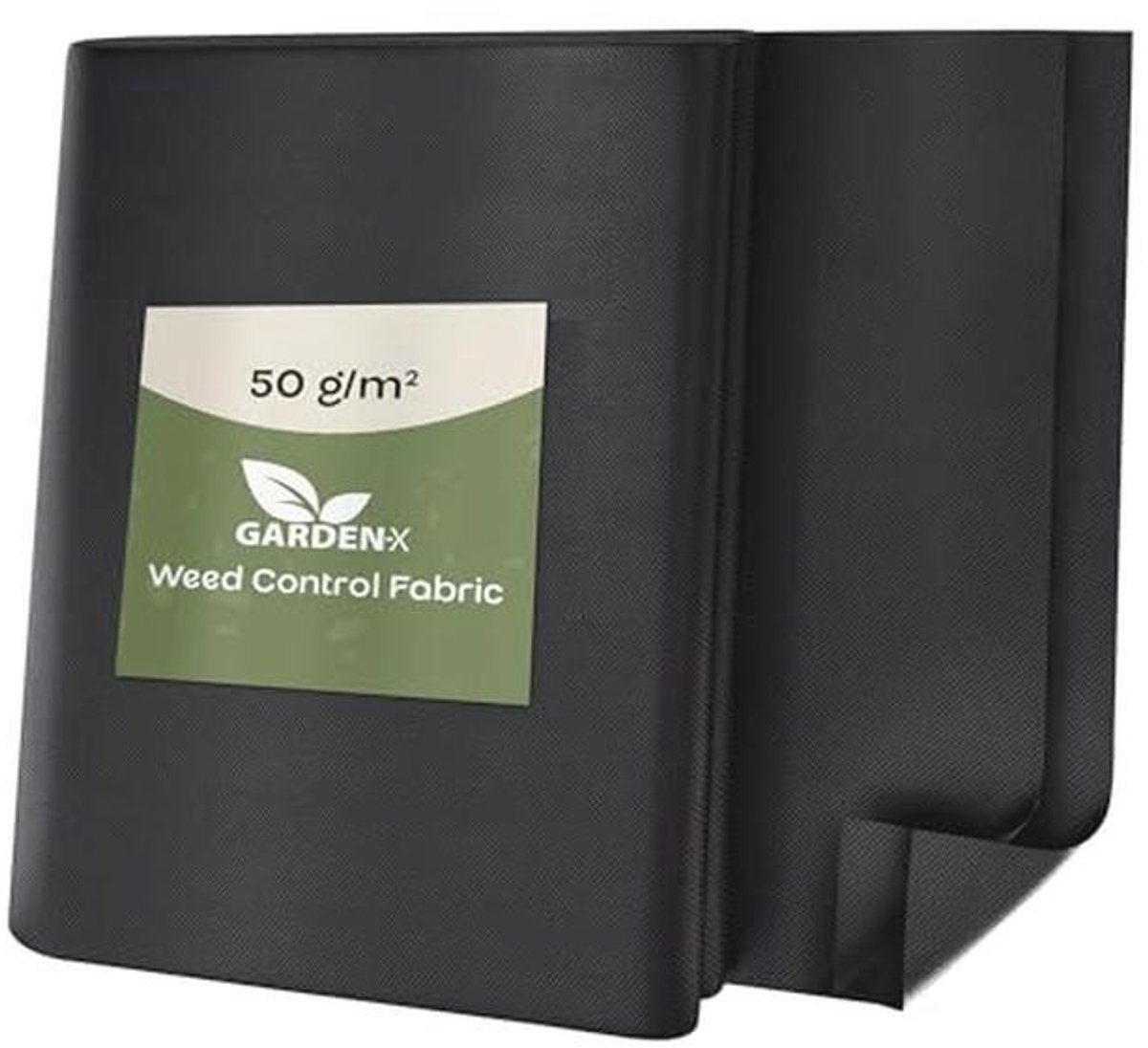 Tuindoek Tegen Onkruid - Waterdoorlatend Onkruiddoek 50 g/m² - UV-bestendig Zwart Folie 1,1 x 5 m (5,5 m²)