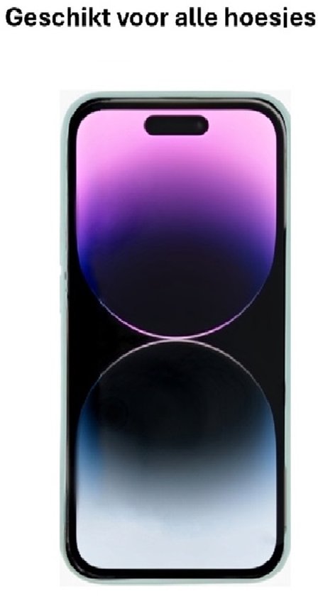 Kbstronics screenprotector in een telefoonhoesje.