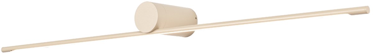 Lumidora Wandlamp 75443 - Voor binnen - LOCOROTONDO - Ingebouwd LED - 12.0 Watt - 600 Lumen - 2700 Kelvin - Beige - Zand - Metaal - Badkamerlamp