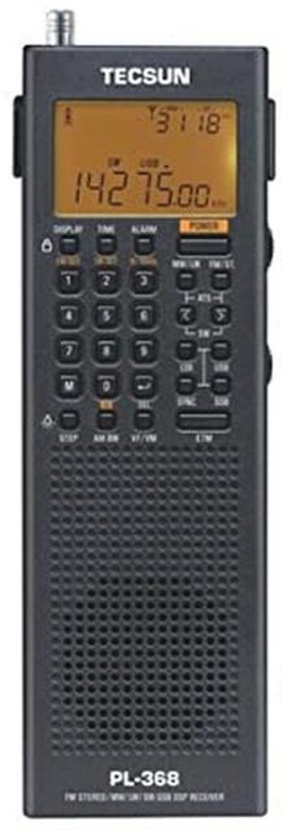 Draagbare PLL/DSP Multiband Ontvanger met SSB en ETM+ Functie