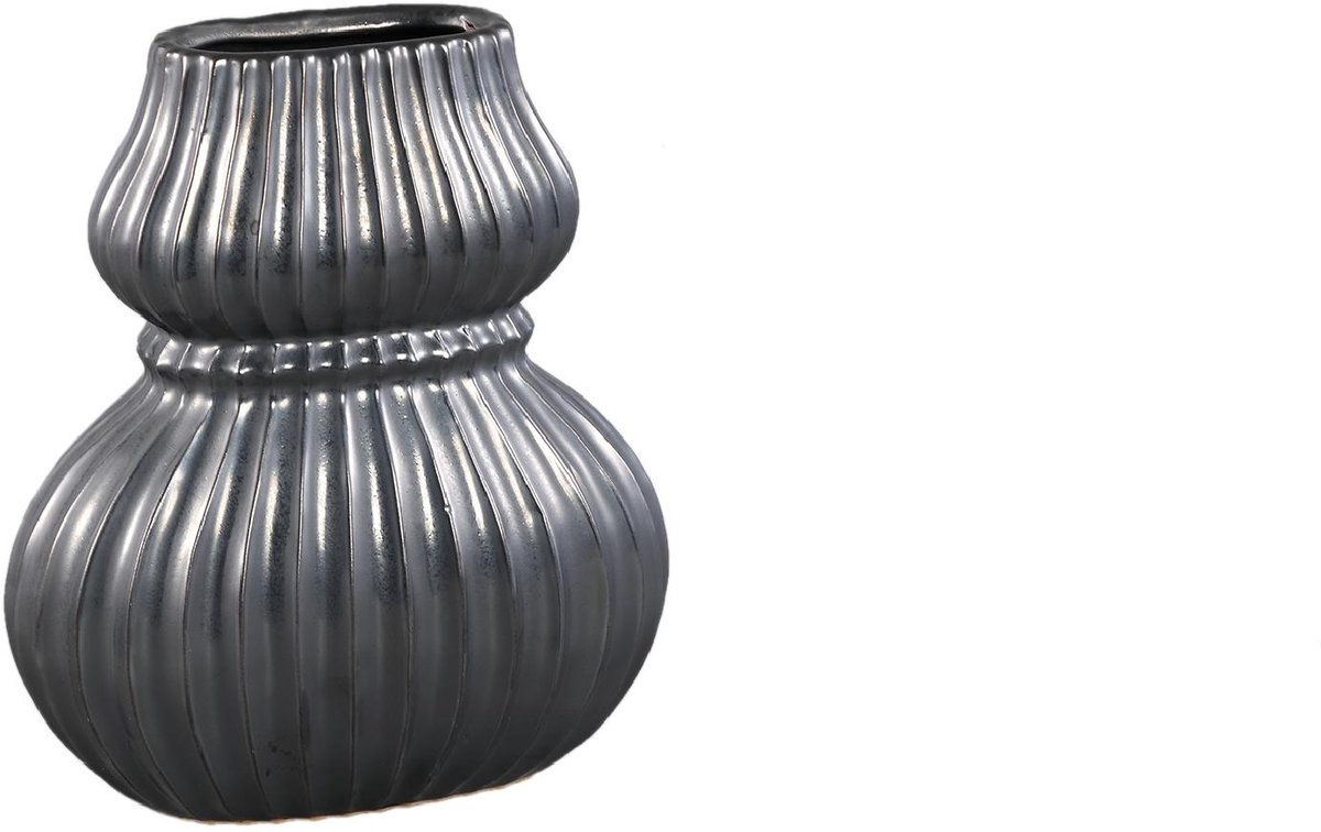 PTMD Vaas Halta - Zwart - 25x15x28cm