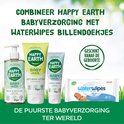 Happy Earth baby wash & bath gel, body lotion, luiercrème en WaterWipes billendoekjes.