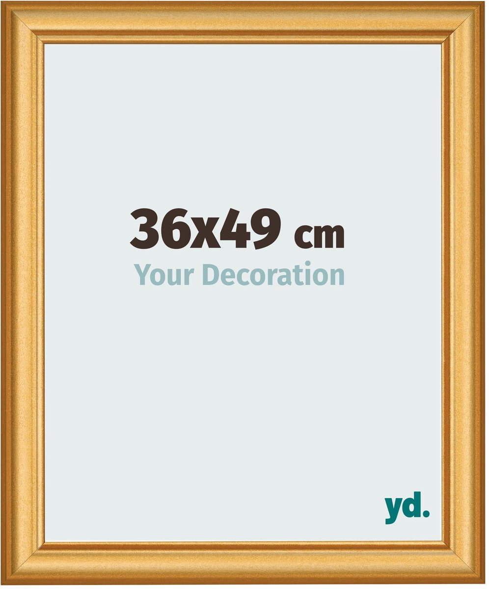 Your Decoration - Fotolijst 36x49 cm - MDF - Goud Mat - Lazio