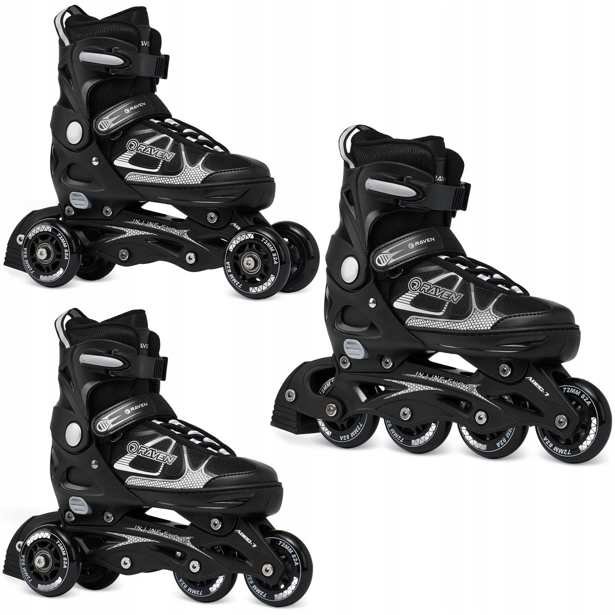 RAVEN Spirit 3-in-1 skates/rolschaatsen