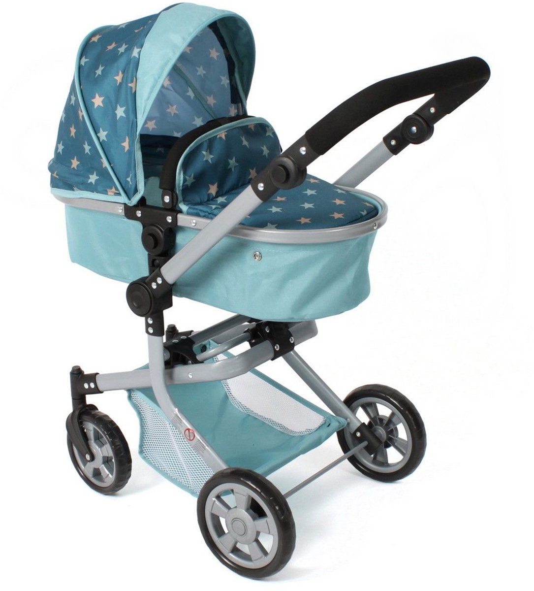 Bayer Chic 2000 595-18 MIKA-combinatiekinderwagen - Turquoise sterren