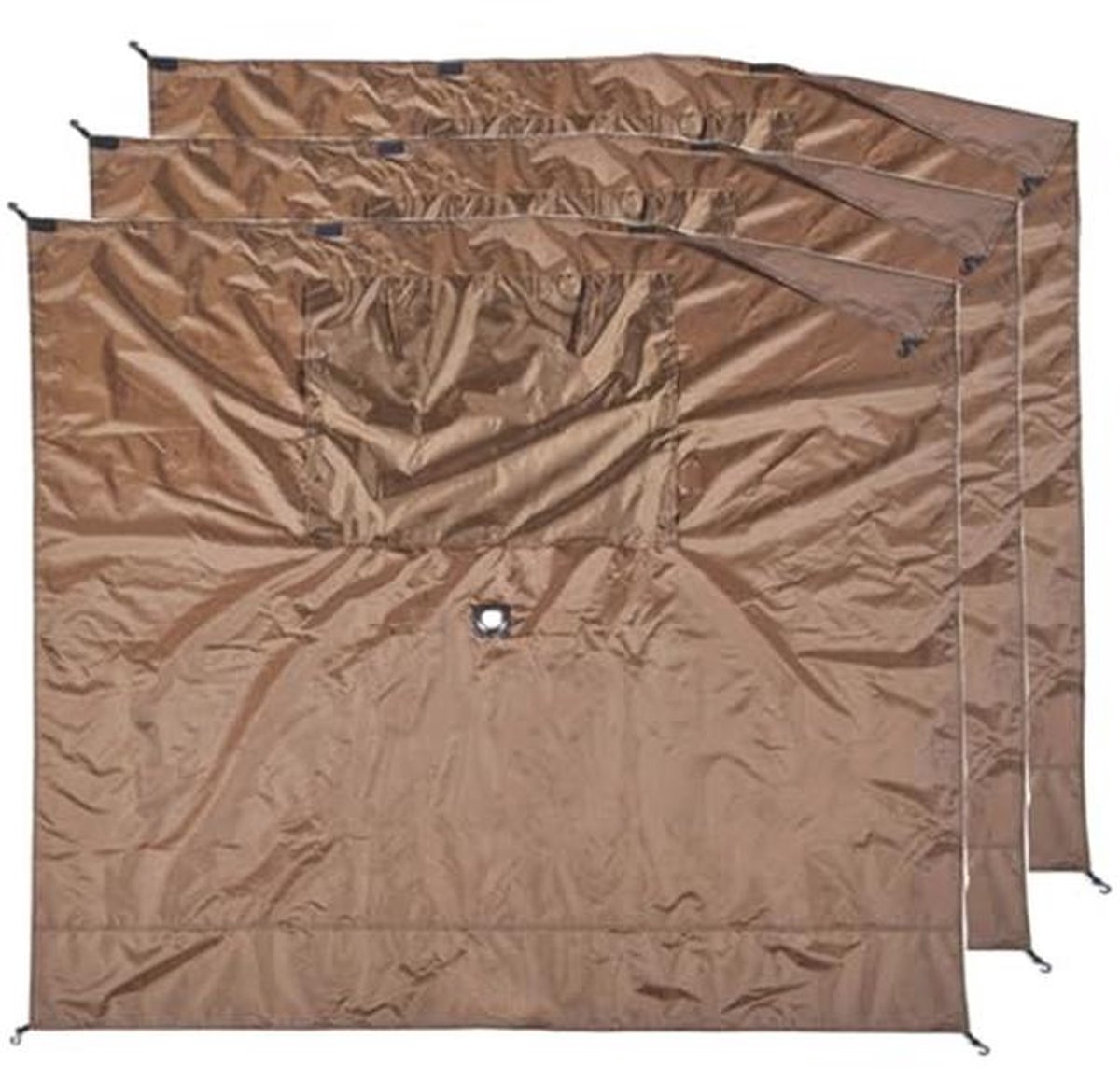Wind Zonnepaneelbevestiging voor Luifeltent Accessoire - 3 Pack