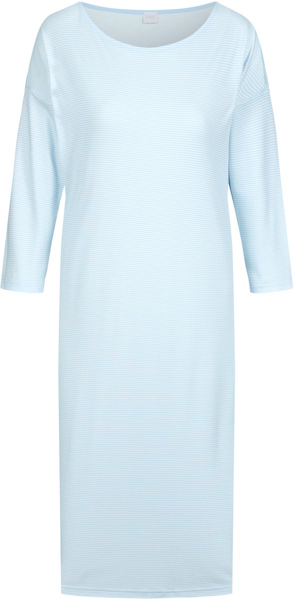Mey Damen Nachthemd Serie Simple Stripes Alice Blue