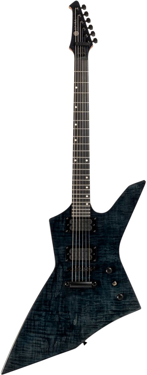 Spira Guitars X-500 TBK E elektrische gitaar V model