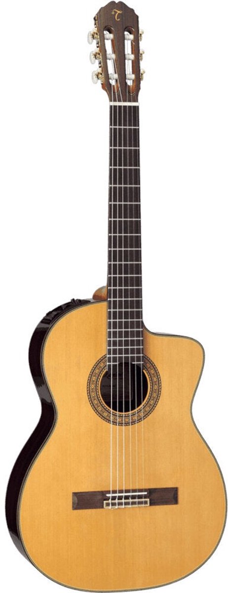 Takamine EC132SC Gloss Natural elektrisch-akoestische klassieke gitaar met softcase
