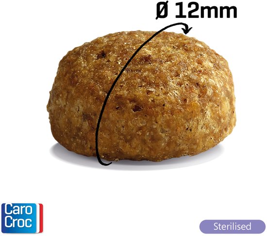 Carocroc Sterilised Gevogelte&Rijst&Visolie - Kattenvoer - 7 kg