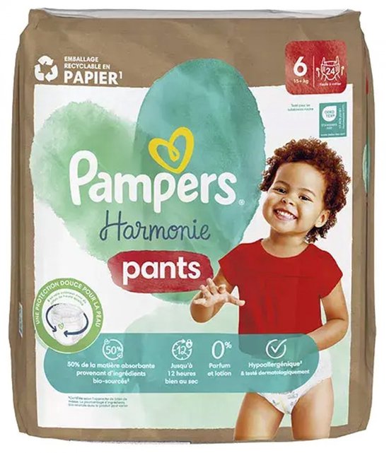 Pampers Harmonie Maat 6 Luierbroekjes