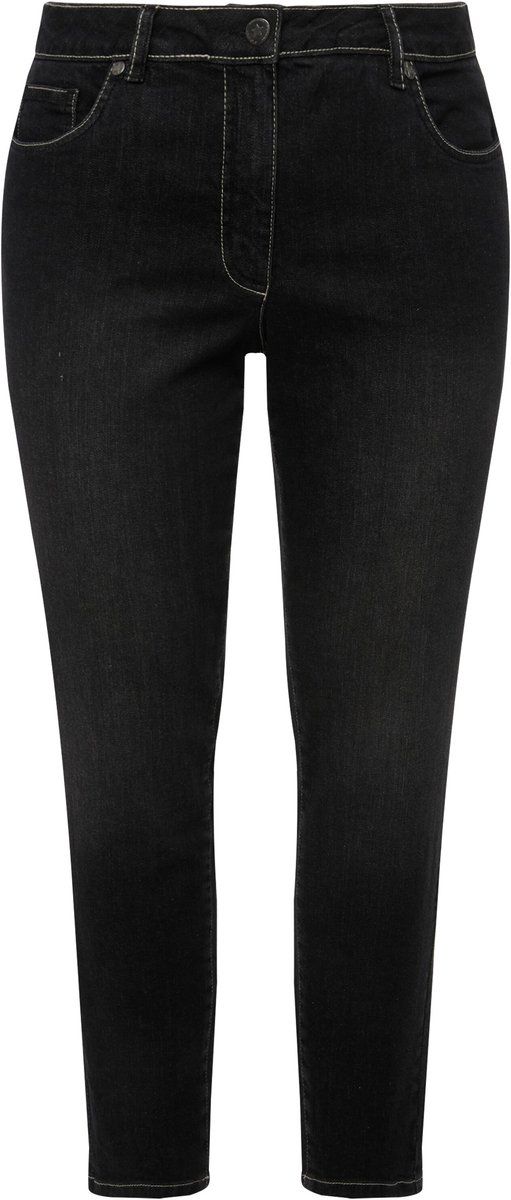 Angel of Style - Dames - PushUp-jeans Pina stretchcomfort 5-pocket - Zwart - Maat 58