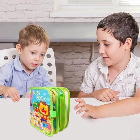 Interactief Montessori Boek voor Kinderen - Sensorisch Speelgoed voor 1 Jaar — afbeelding 3