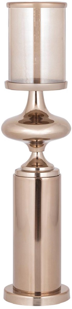 PTMD Windlicht Rodire - Bruin - 11x11x46cm