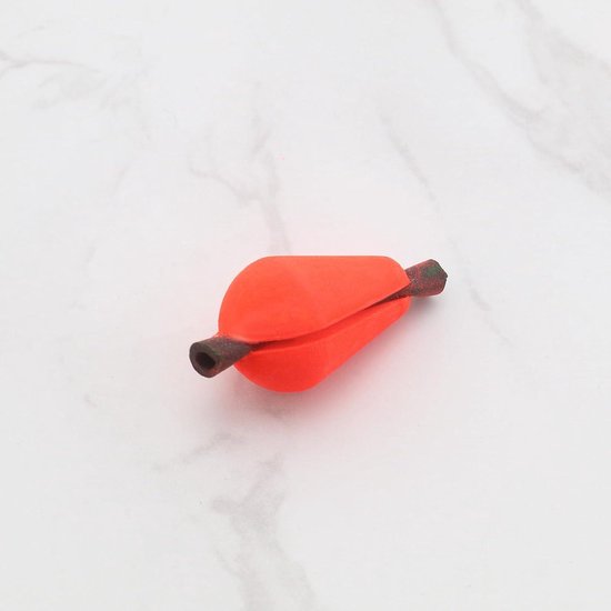 ONF3 - Float Foam Vliegvissen - Float Strike Indicator - Fluorescerend Geel en Oranje Rood - Vliegvissen Accessoire - 20 Stuks - Geschikt voor A... van Merkloos — afbeelding 2