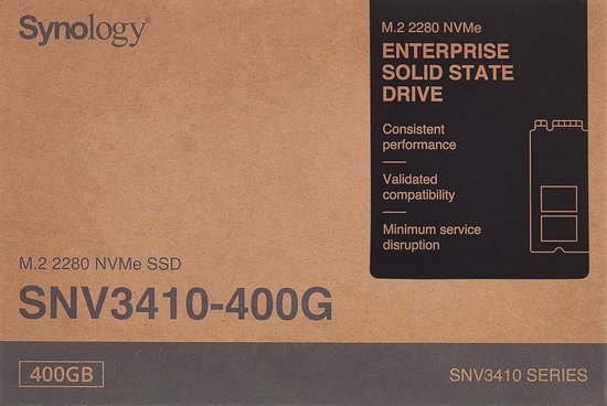 400GB M.2 2280 NVMe PCIe 3x4 SSD voor NAS opslag — afbeelding 4