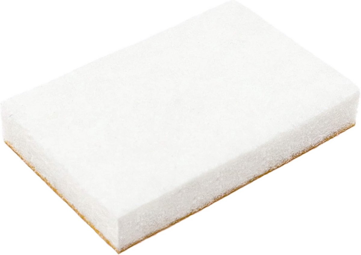 32x Witte Rechthoekige Viltglijders Zelfklevend voor Meubels - Extra Sterk 5,5mm Dikte