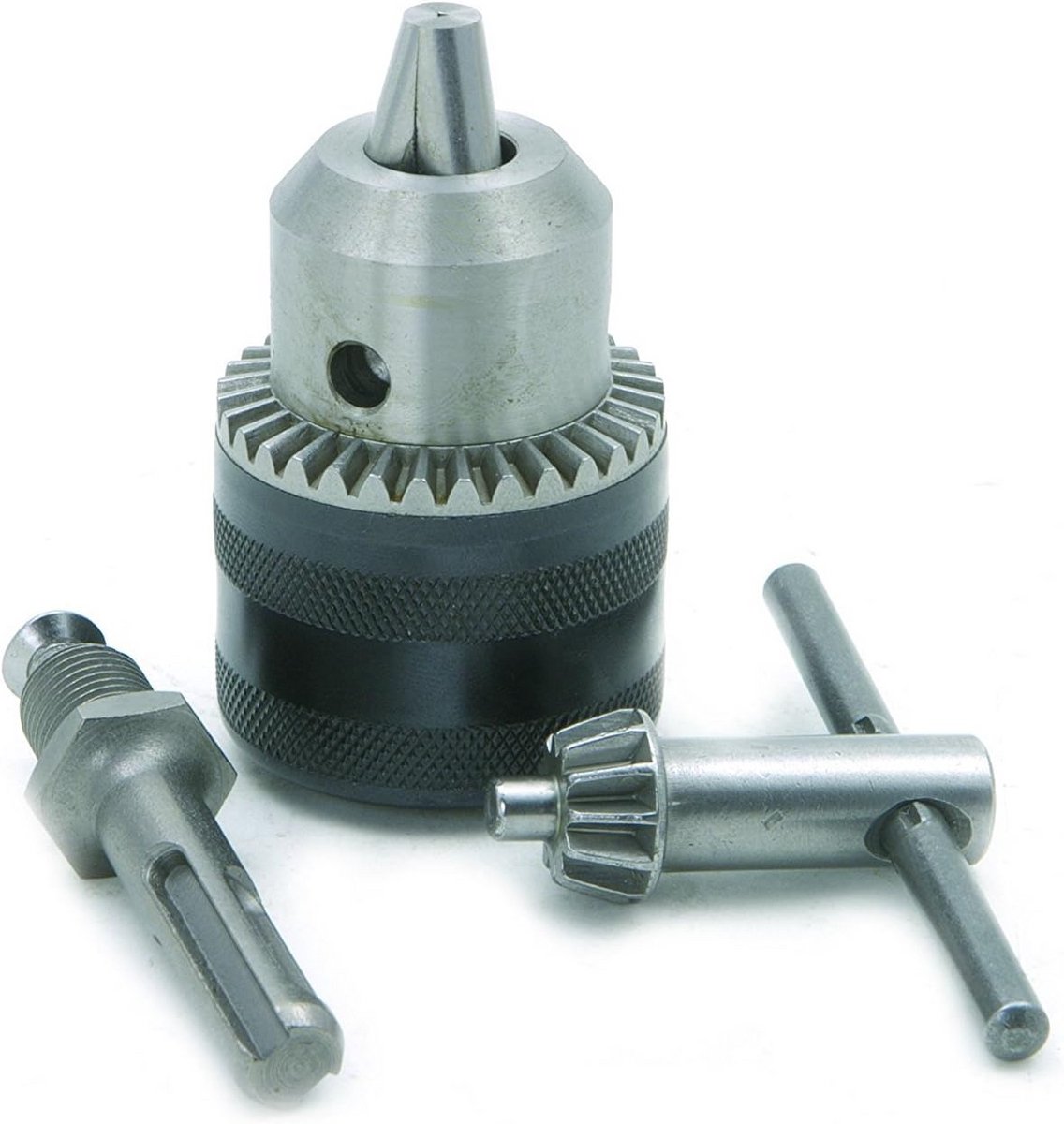 Set van 3 boorkoppen met SDS adapter en sleutels voor eenvoudig boren