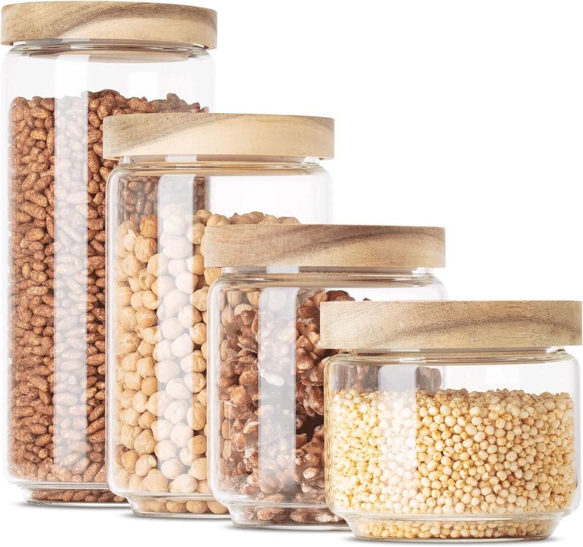 Voorraadpotten - food storage container / Luchtdichte Potten