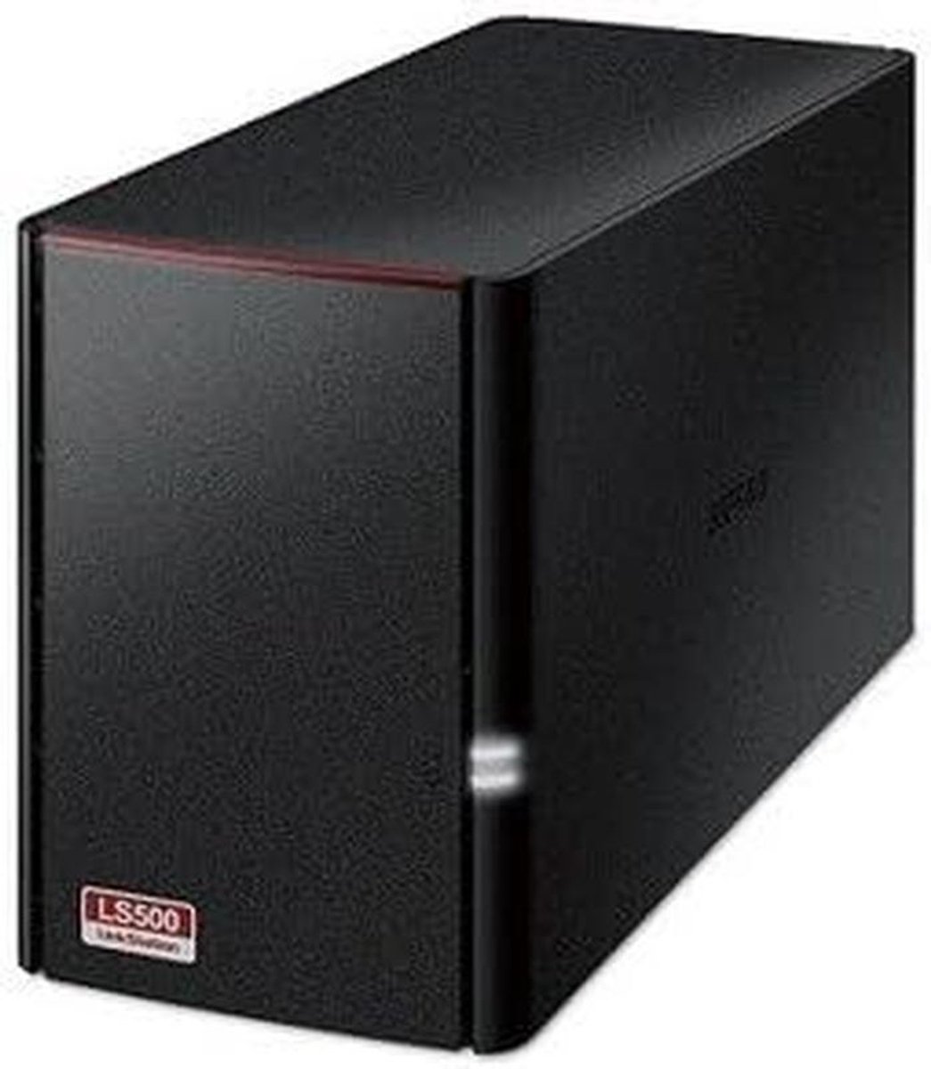 2-Bay NAS 2TB Zwart voor Thuisgebruik met Privé Cloud en Back-up Oplossing
