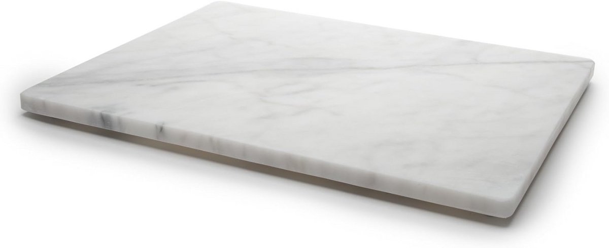 Luxe Gebaksbord en Serveerplank van Echt Marmer - Perfect voor Deeg en Kaas