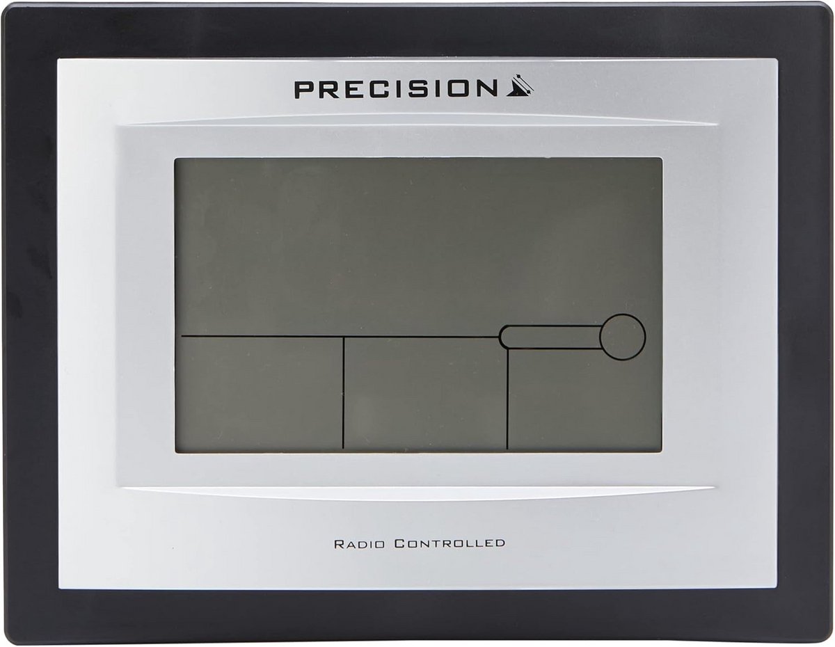 Digitale Wandklok met Datum, Alarm en Temperatuur - LCD Display