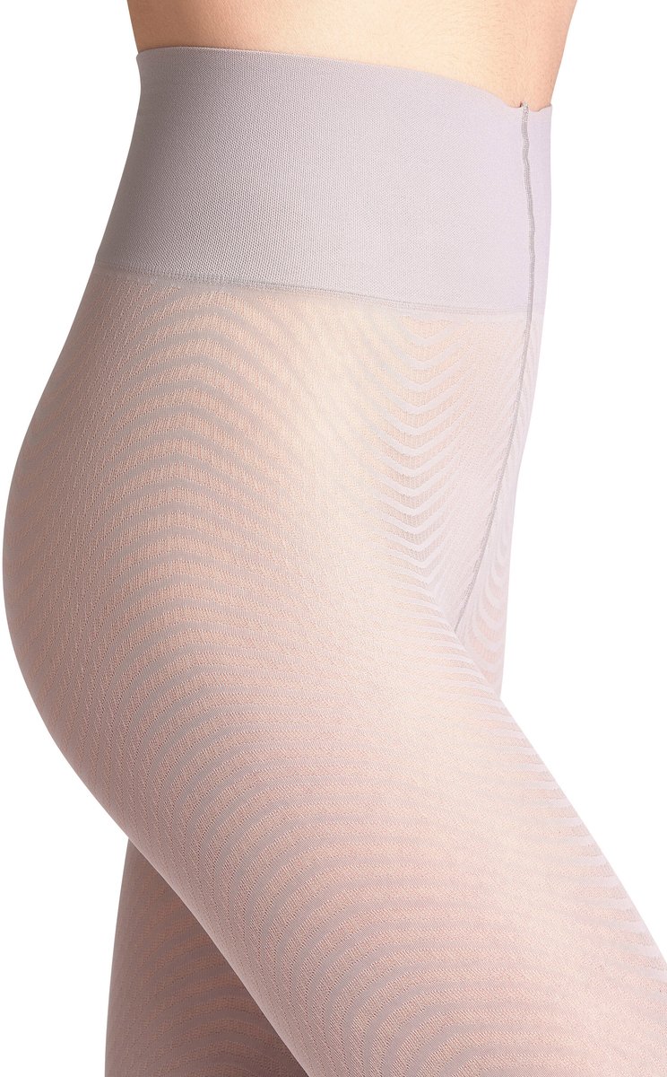 FALKE High Waist Sandbank 30 DEN transparent materiaal transparent 30 DEN Panty dames grijs - maat M-L