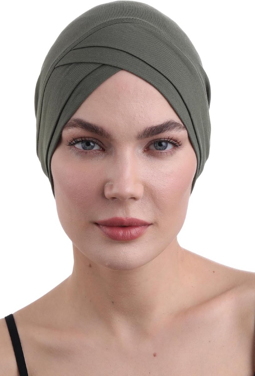 Dames Hoofdbedekking Bamboo W Voorkant voor Haarverlies en Chemo