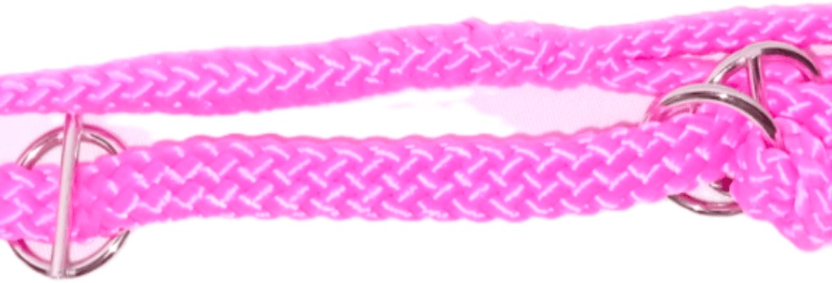 Chikko Quality - Vanglijn met Dubbele Stop - Roze - 165cmx10mm