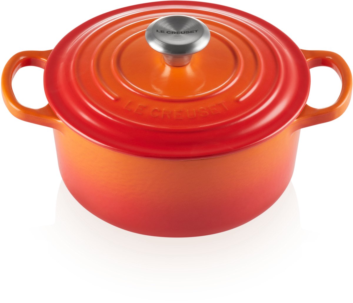 Le Creuset Signature Ronde Braadpan Oranjerood Ø 24 cm 4,2 L