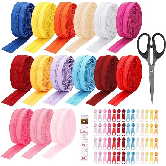 10 Stuks Ritssluiting, Afneembare Hanger voor Kledingjassen, Broeken, Jeans, Mantel, Koffers, Bagage en Portemonnee