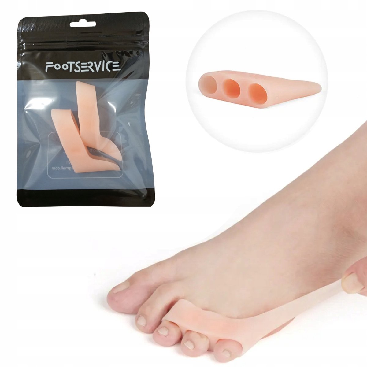 Gel tegen spreider met bescherming - Beige