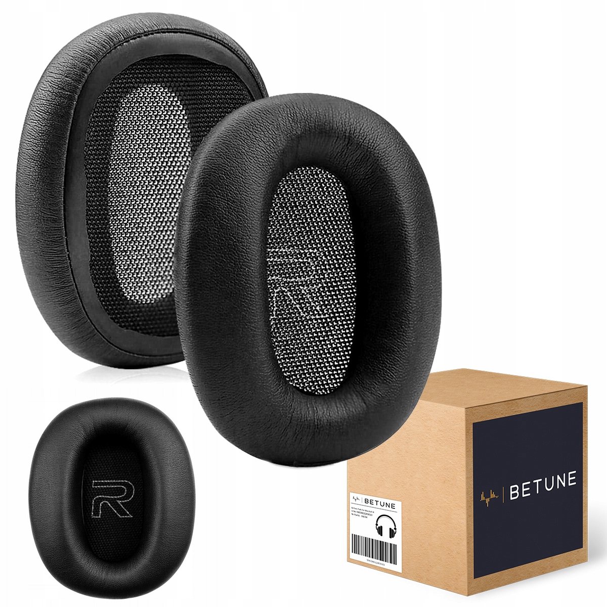 Betune Oorkussens voor Edifier W808BT W820BT - Zwart