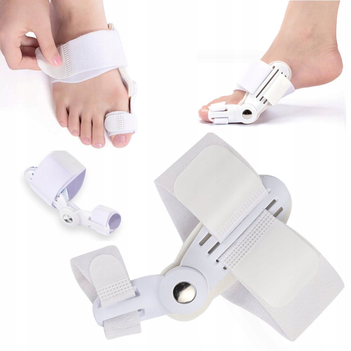 Verstelbare Hallux Valgus Corrector - Witte Stabilisator