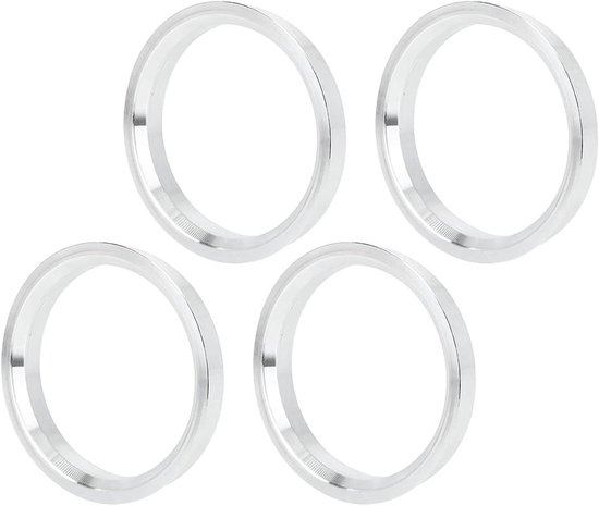 Auto Wielafstandhouders Wielnaafpakkingen 4 Stuks Hub Centric Ringen 67mm-65.1mm Wiel Center Hub Ring Boring Spacer Aluminium
