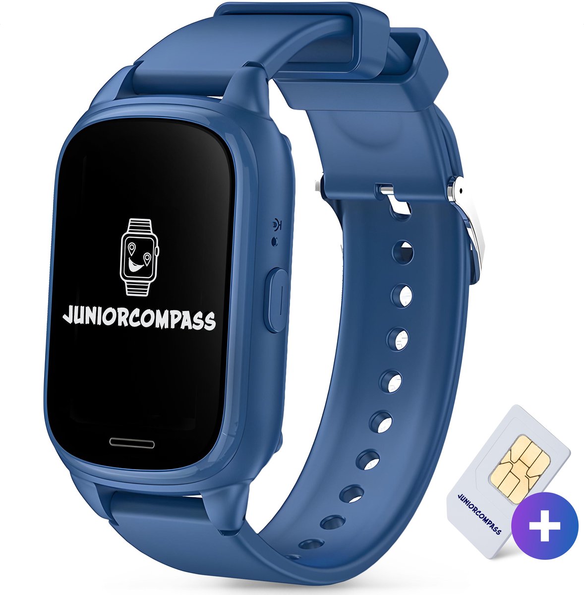 4G Smartwatch kinderen - GPS Horloge kind - SOS Functie - HD Videobellen & Stappenteller - Incl Simkaart
