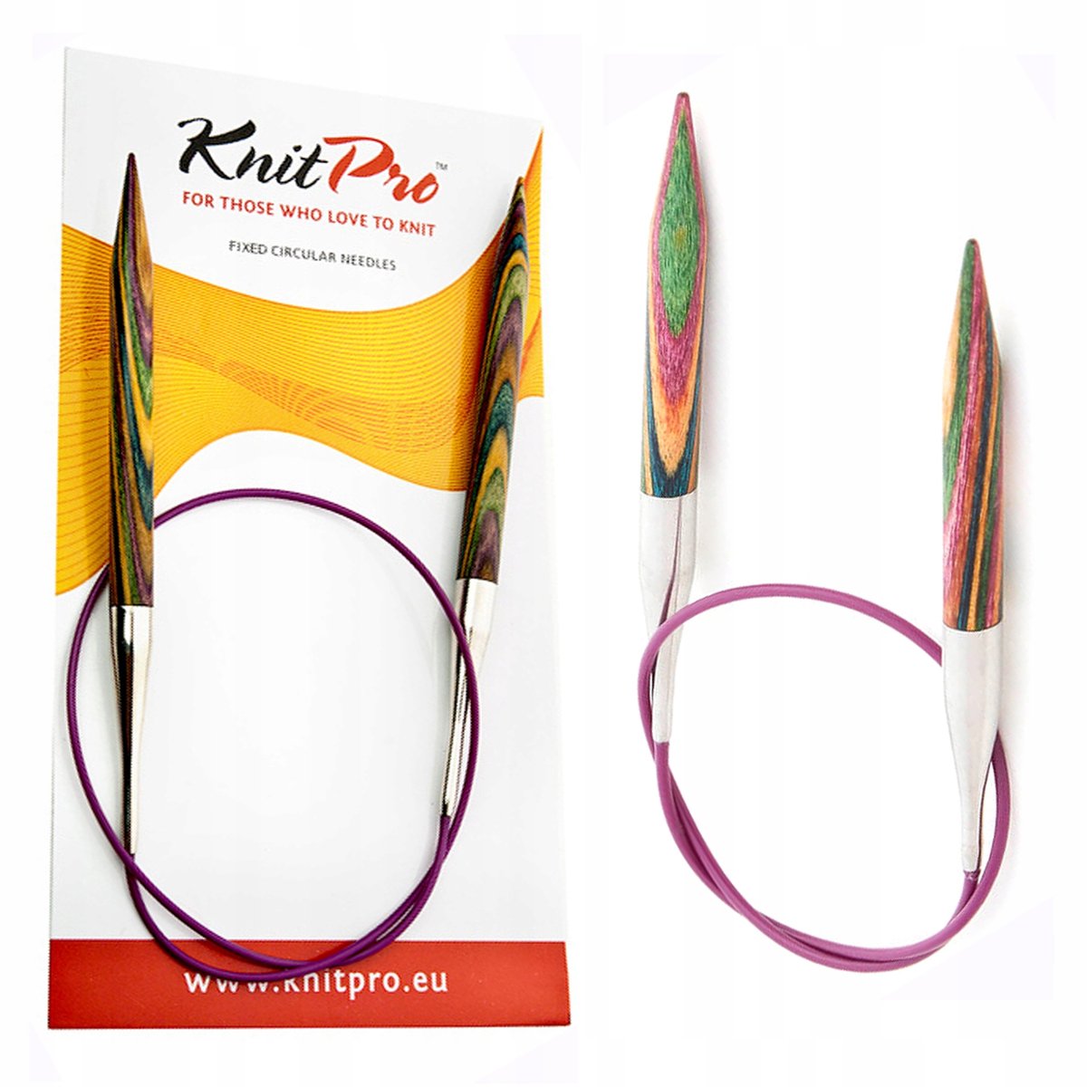 KnitPro Symfonie Rondellen 60cm - 15mm Houten Breinaalden