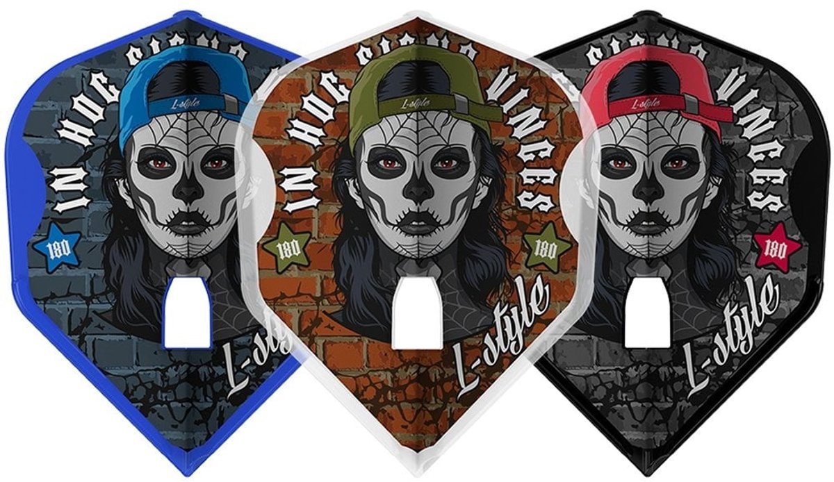 L-Style Champagne L3 Shape Jesus Noguera V3 Mix - Dart Flights