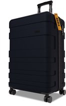 Handbagage koffer 55x40x20 - 43L - Spinner wielen - Lichtgewicht Trolley - TSA Slot - Norix - Midnight Blue