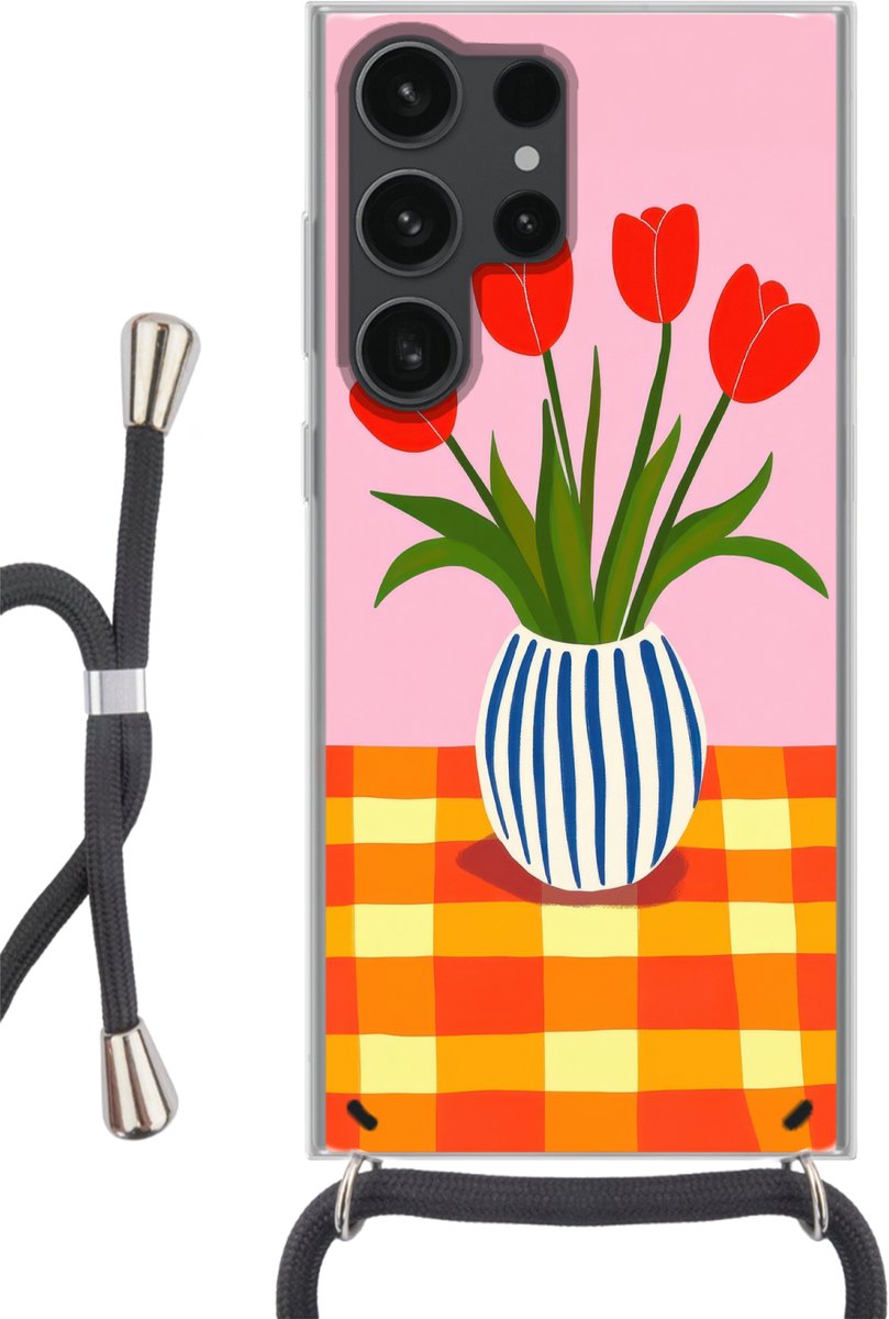 Tulpen - Roze - Vaas