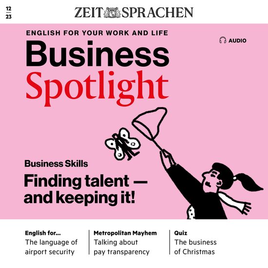 Business-Englisch lernen Audio - Auf Talentsuche - cover