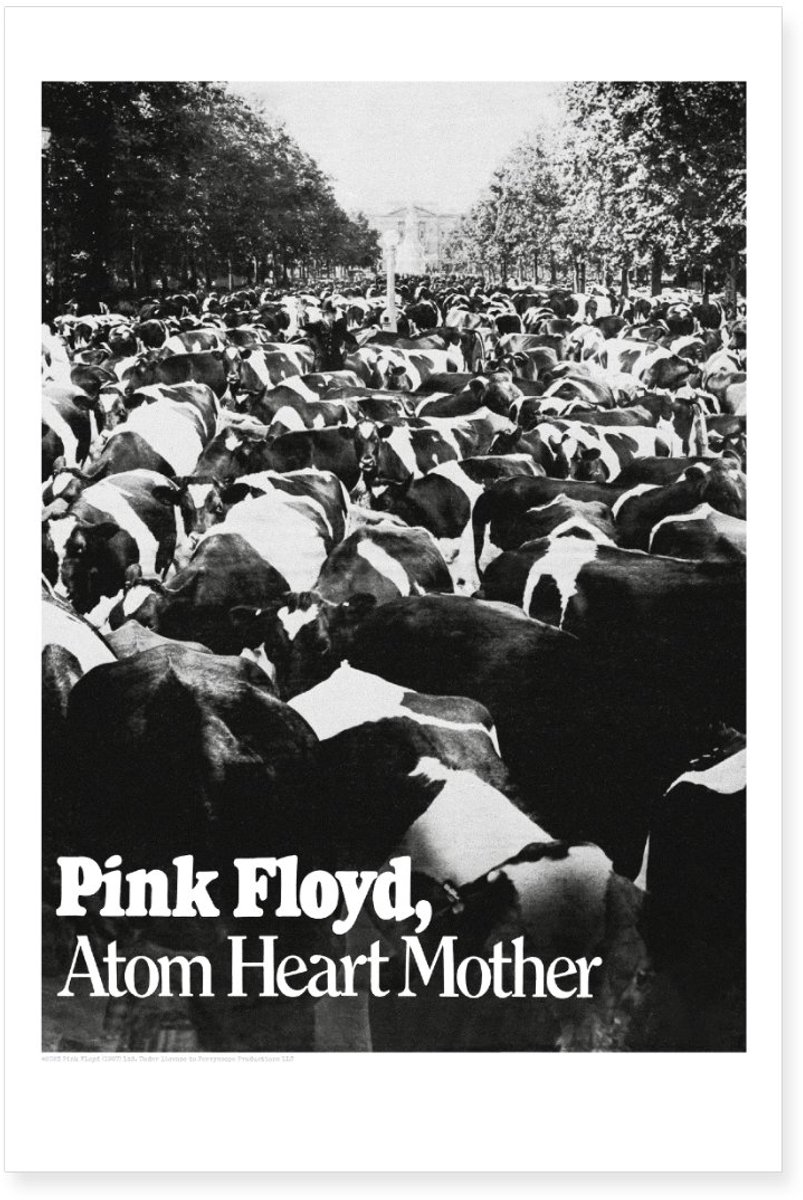 Pink Floyd Atom Heart Mother Poster 60x90 cm