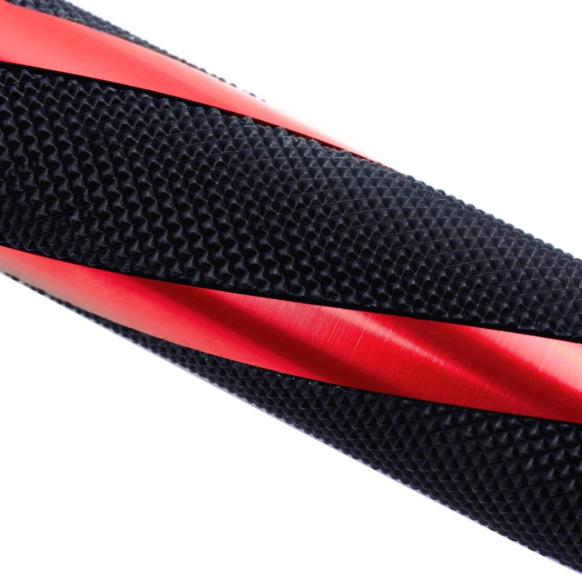 Universele Motor Stuurhandvatten Roestvrij Rubber 22mm 7/8 inch Antislip - Rood