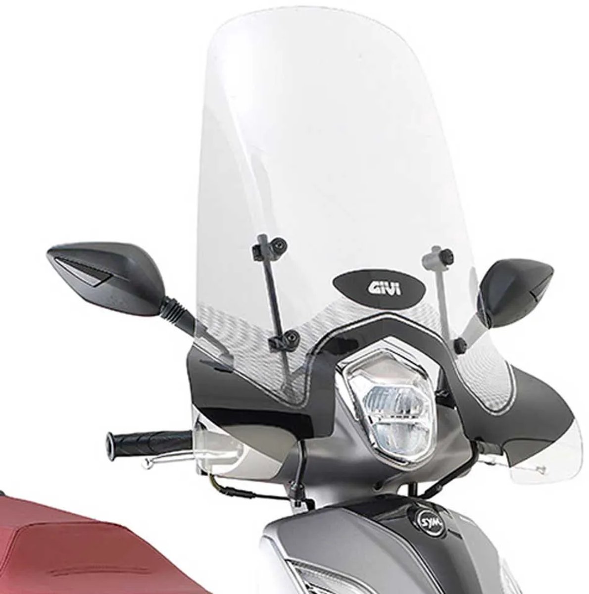 Givi Sym Symphonyst 50/125/200 21 Voorruit Zilver