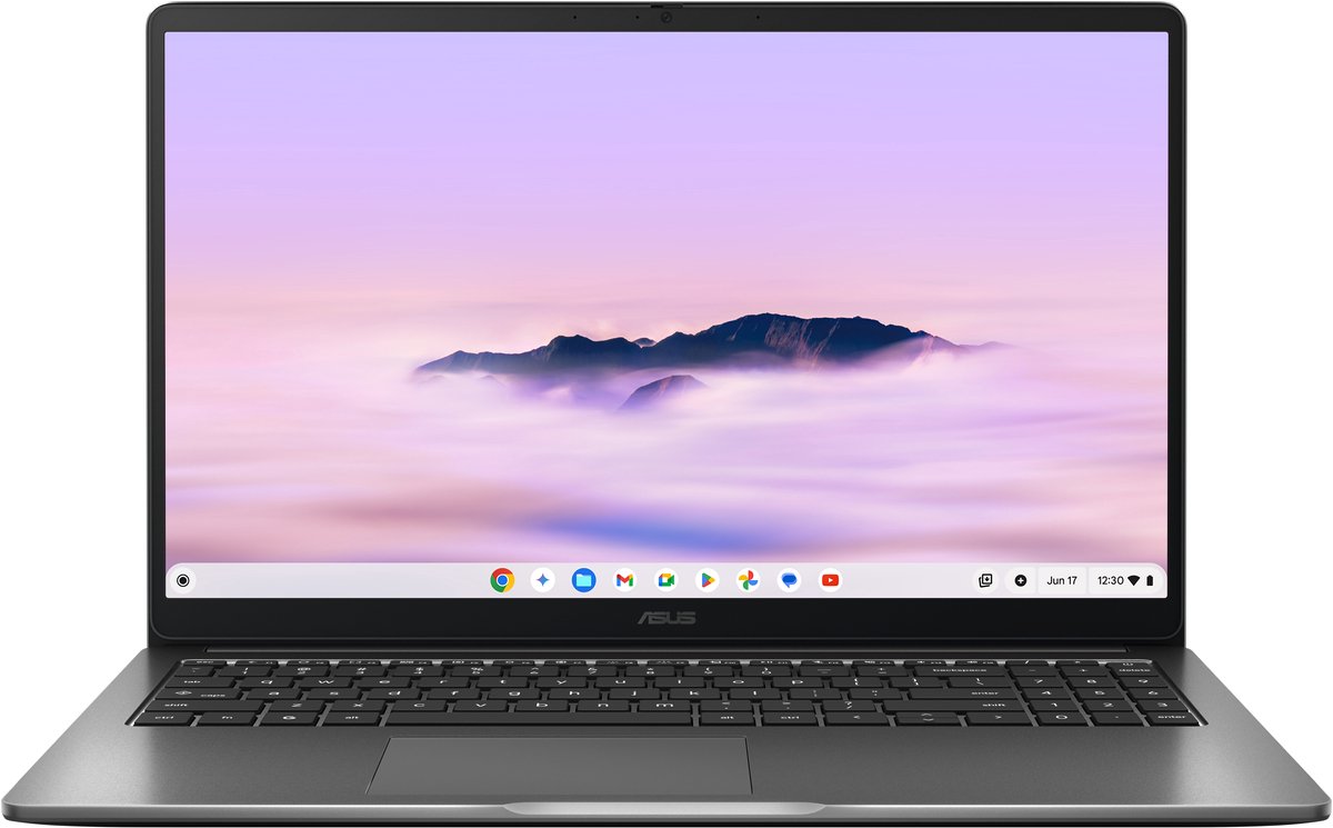 ASUS Chromebook CX1505CTA-S70072 Intel Core 3 N355 39,6 cm (15.6") Full HD 8 GB LPDDR5-SDRAM 128 GB eMMC Wi-Fi 6 (802.11ax) ChromeOS Nederlands Grijs
