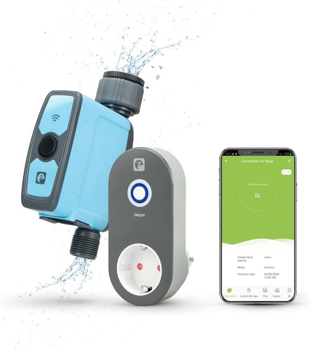 Automatische WiFi Tuinberegening met Timer en Druppelsysteem