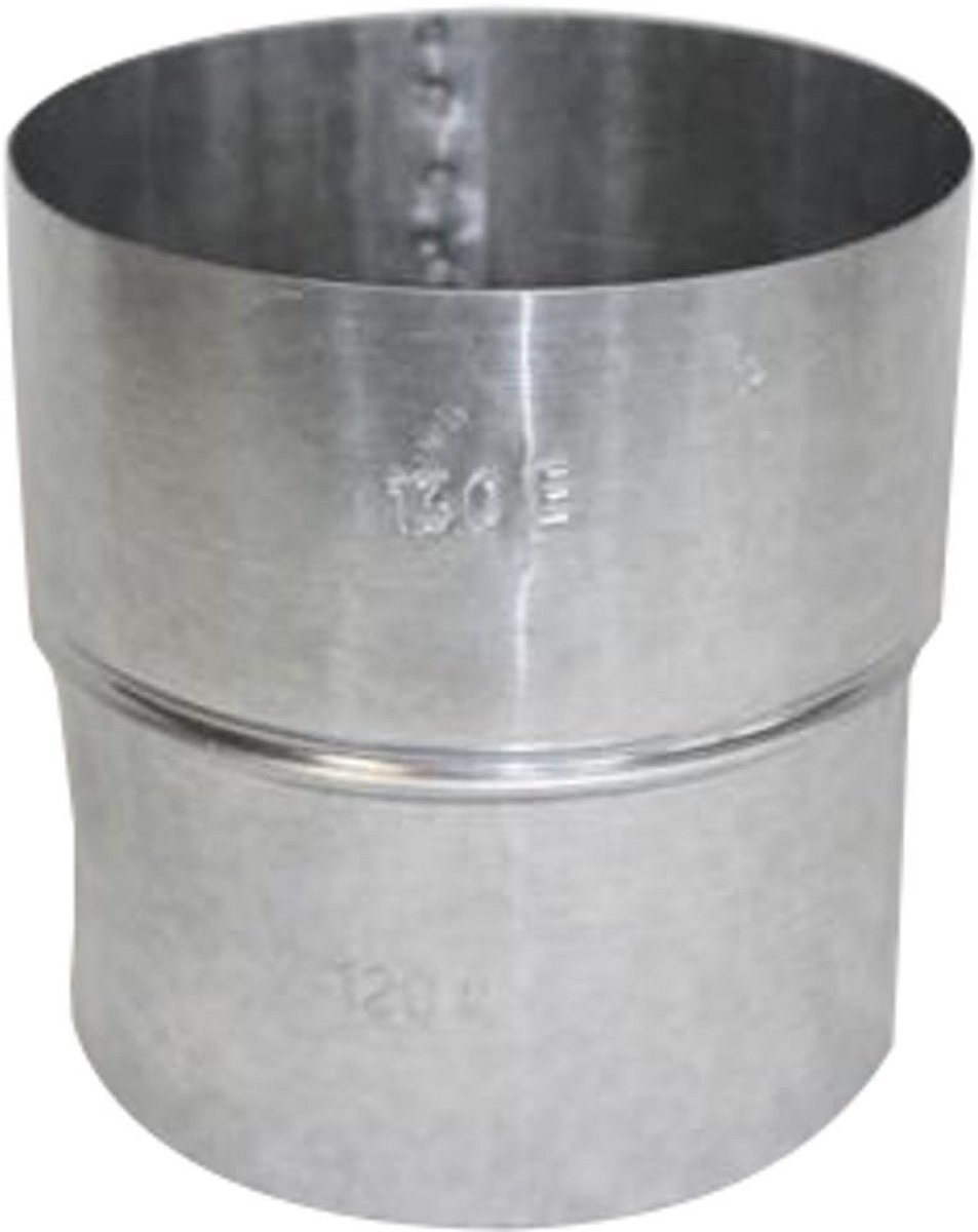 Verlengstuk Kachelpijp Diameter 120-150 mm dikwandig metaal