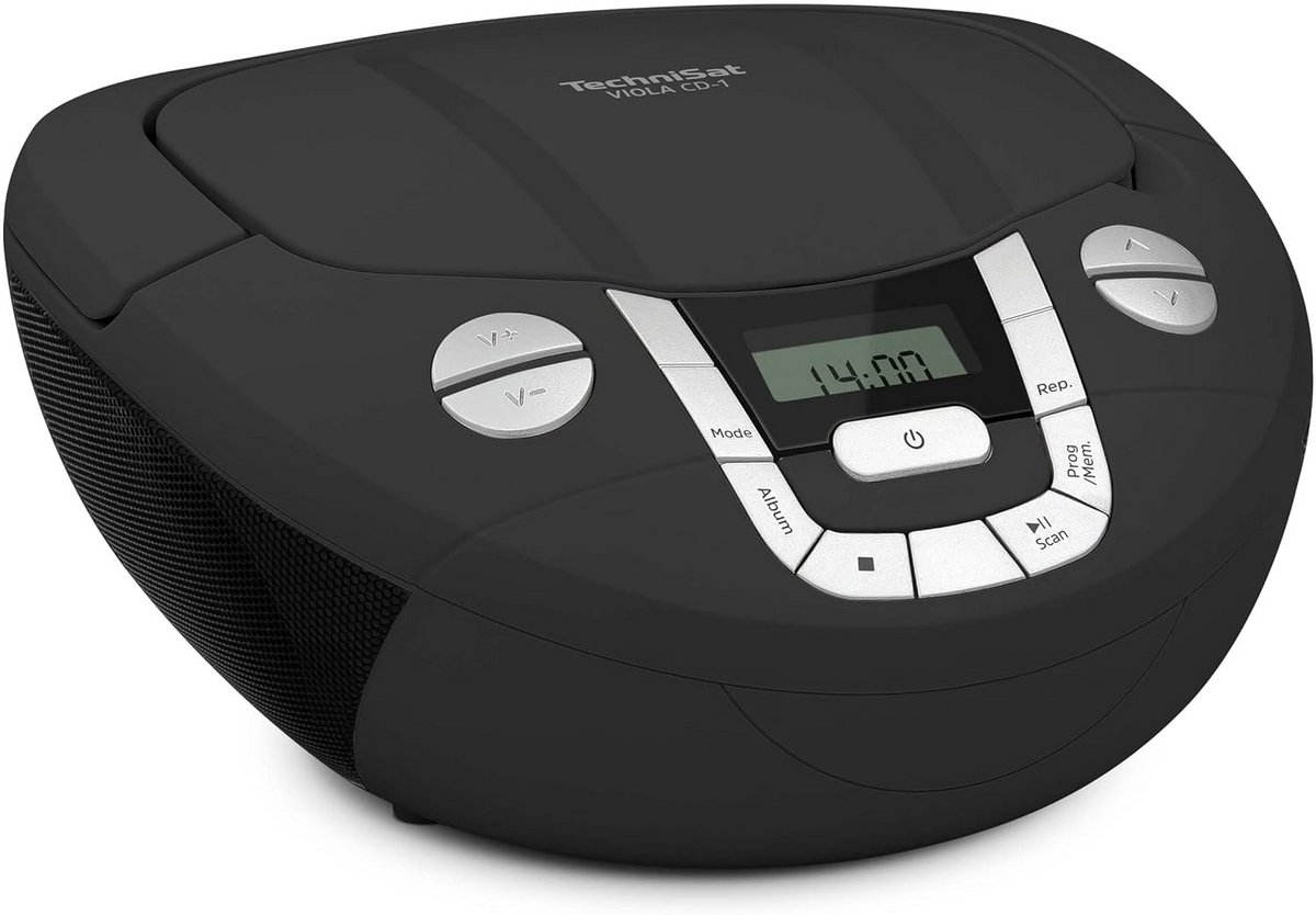 Draagbare CD-speler met Bluetooth Radio - Stereo Boombox met Draaggreep